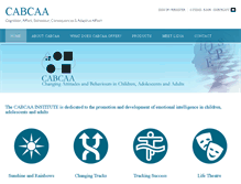 Tablet Screenshot of cabcaa.com.au
